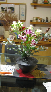 平井城保存会からもらった花２.JPG